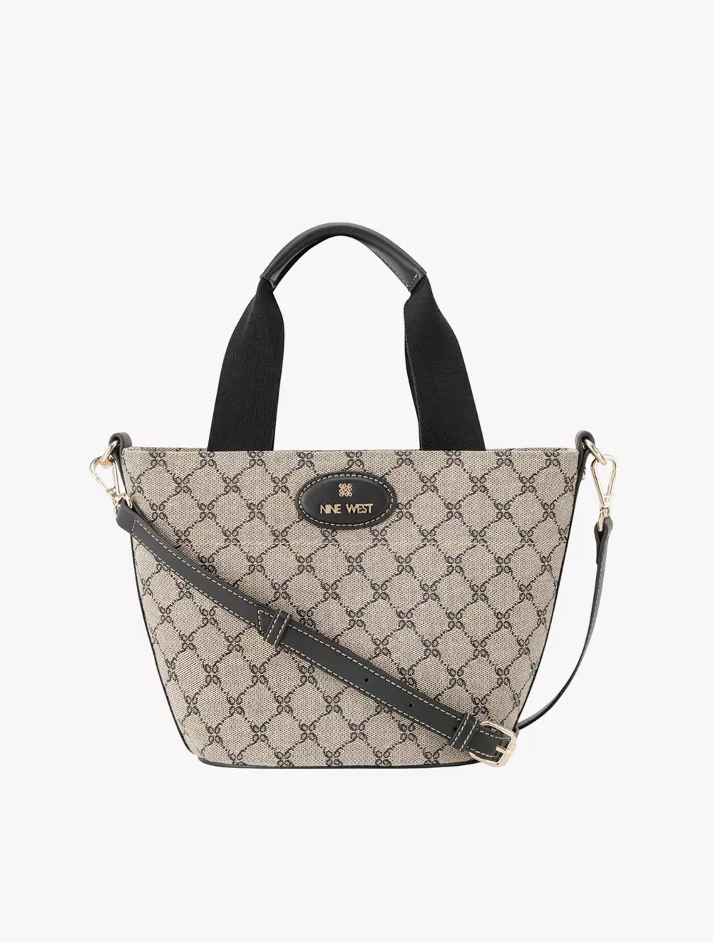 Nine West Pyper Mini Tote Crossbody Women's Crossbody Bags Black