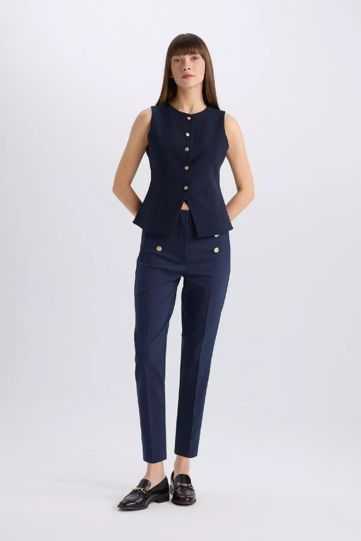 Navy Blue Pants