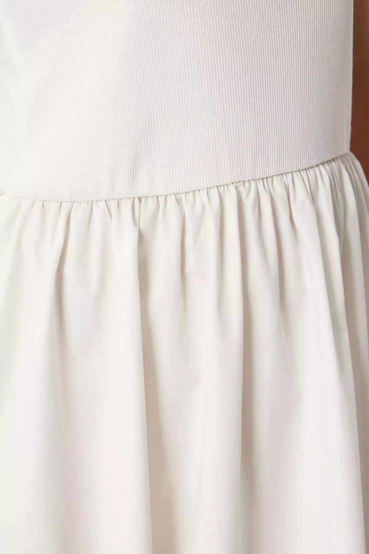 Cotton Sleeveless Midi Dress