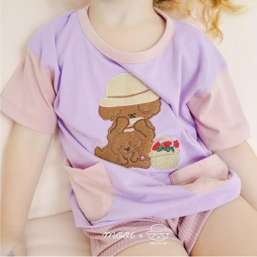 Mooi x Kellysco Twin Pocket Tee (KIDS) - Tosca