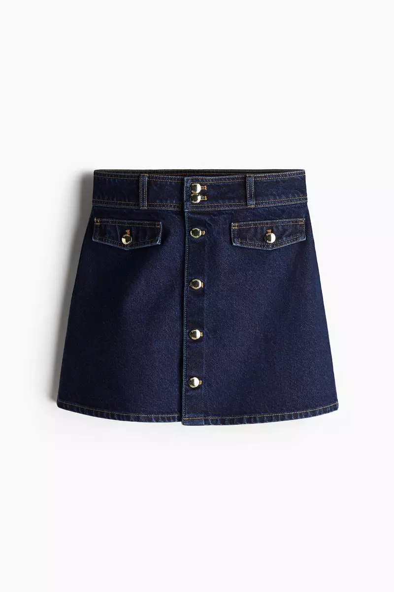 A-line mini skirt