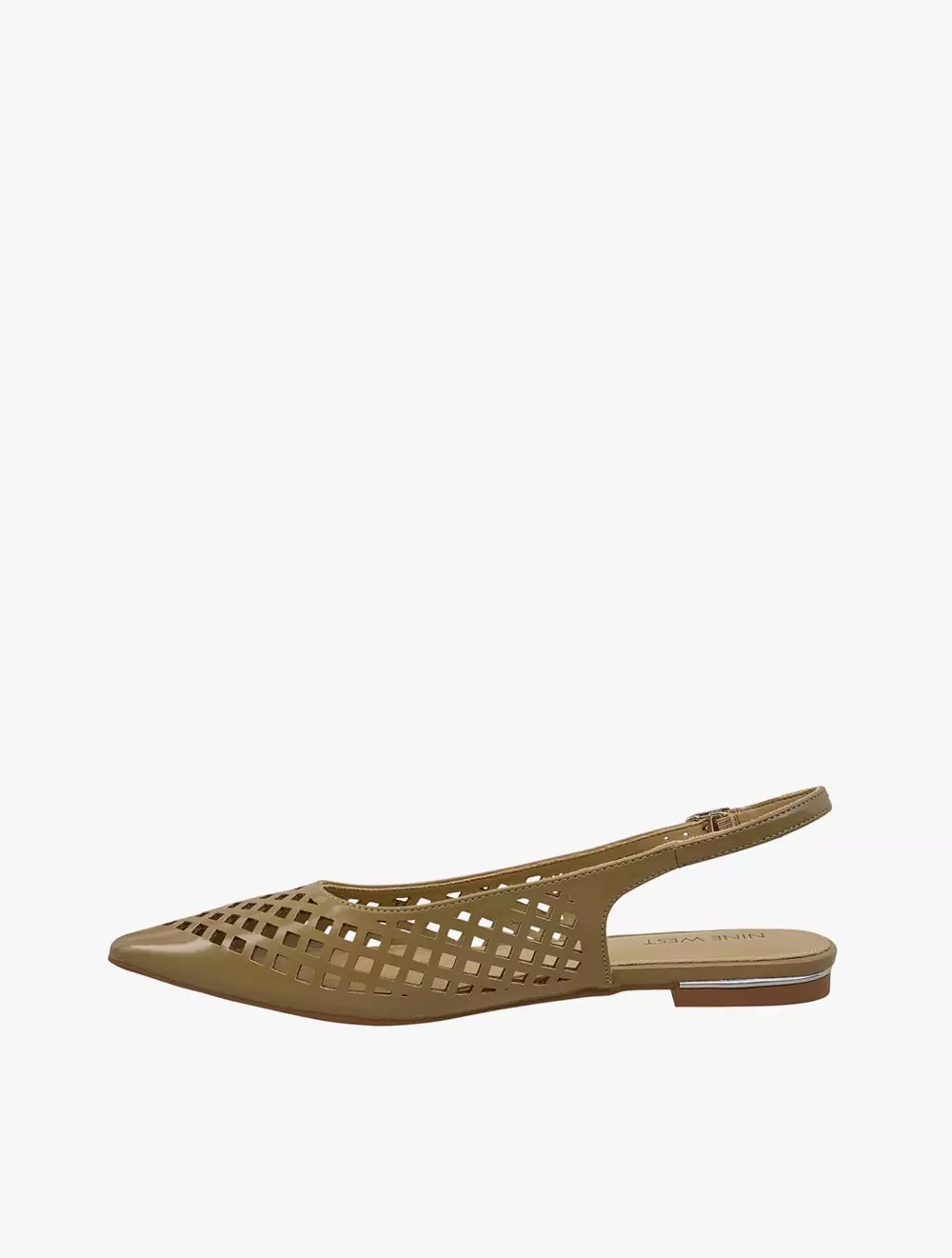 Payless Nine West Womens Ayesha Slingback Flats - Taupe_15