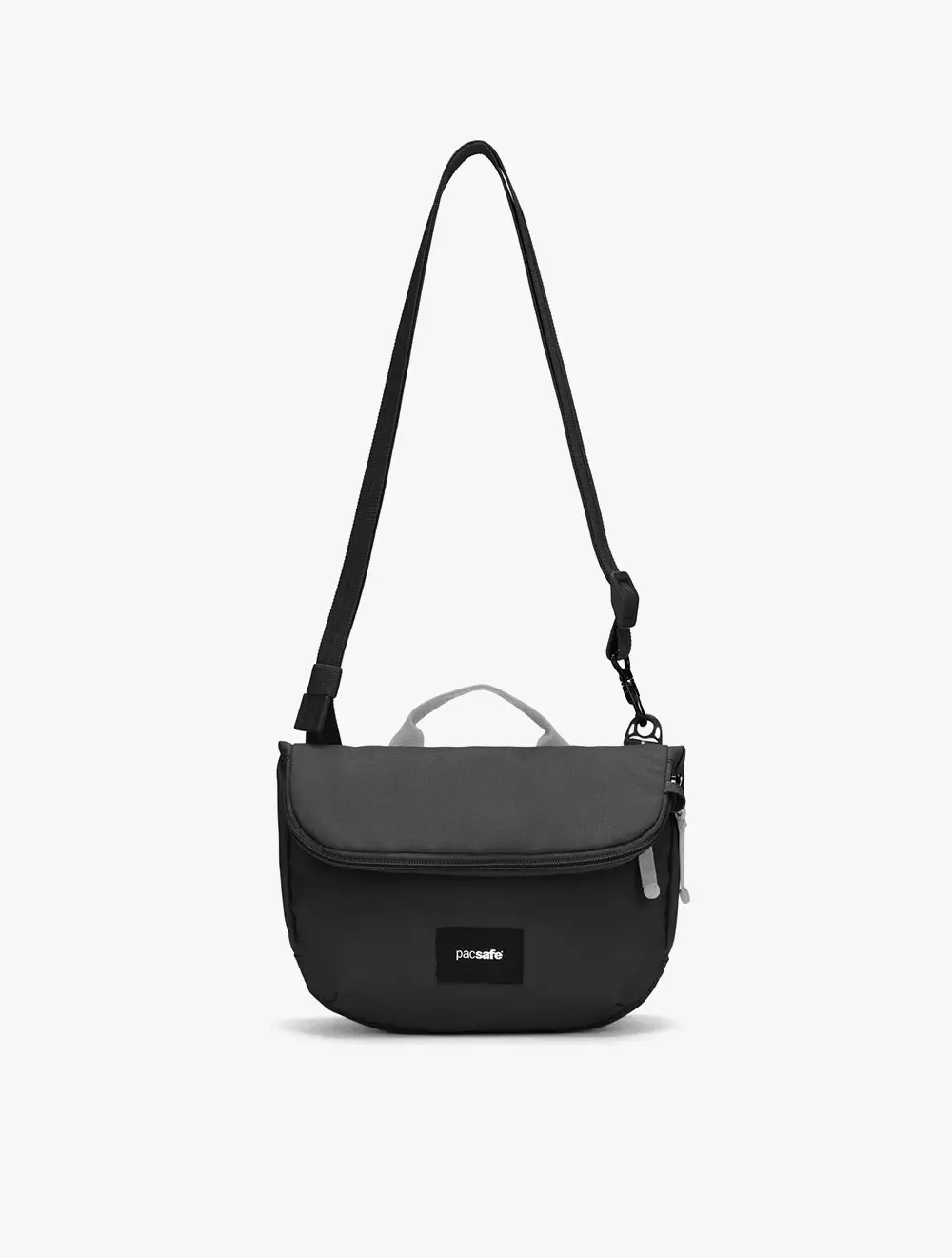 Pacsafe® GO Anti Theft Saddle Crossbody Jet Black - Jet Black