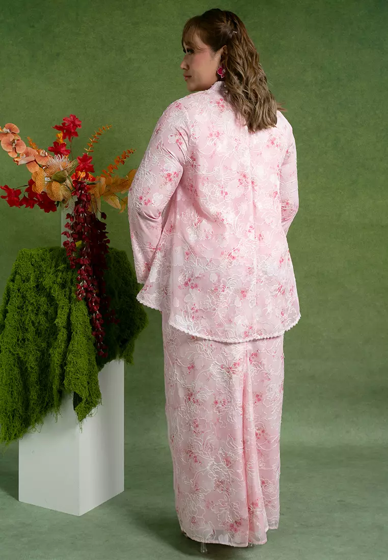 Lena Plus Size Babydoll Kurung Set