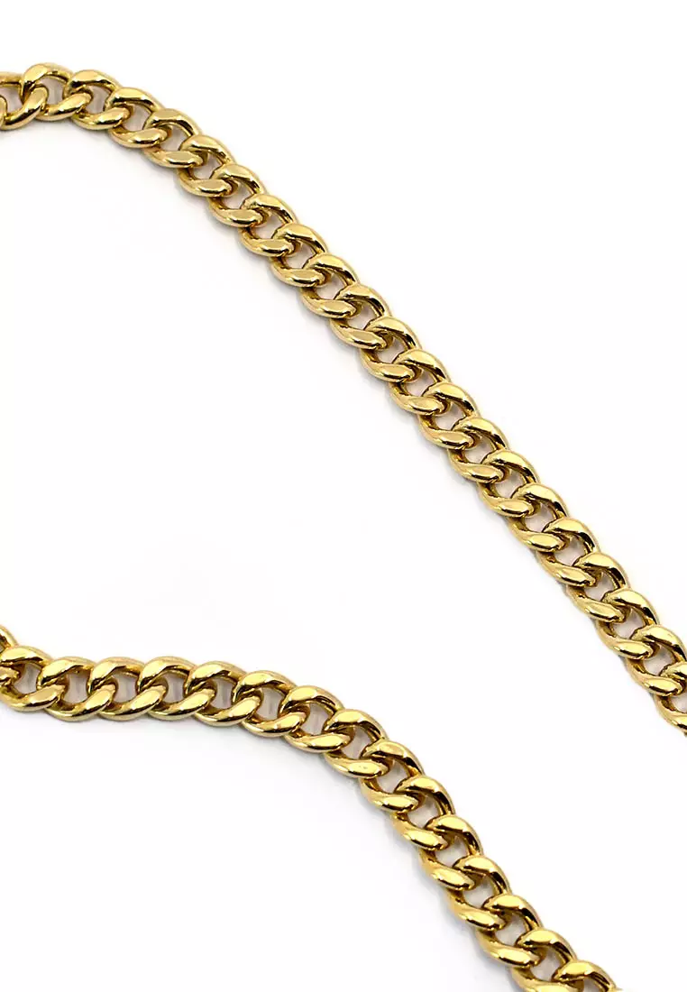 18K Japan Made Yellow Gold Bracelet