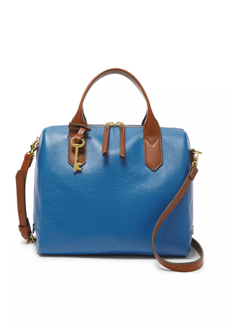 Fossil Fossil Fiona Satchel Blue ZB7268965 2023