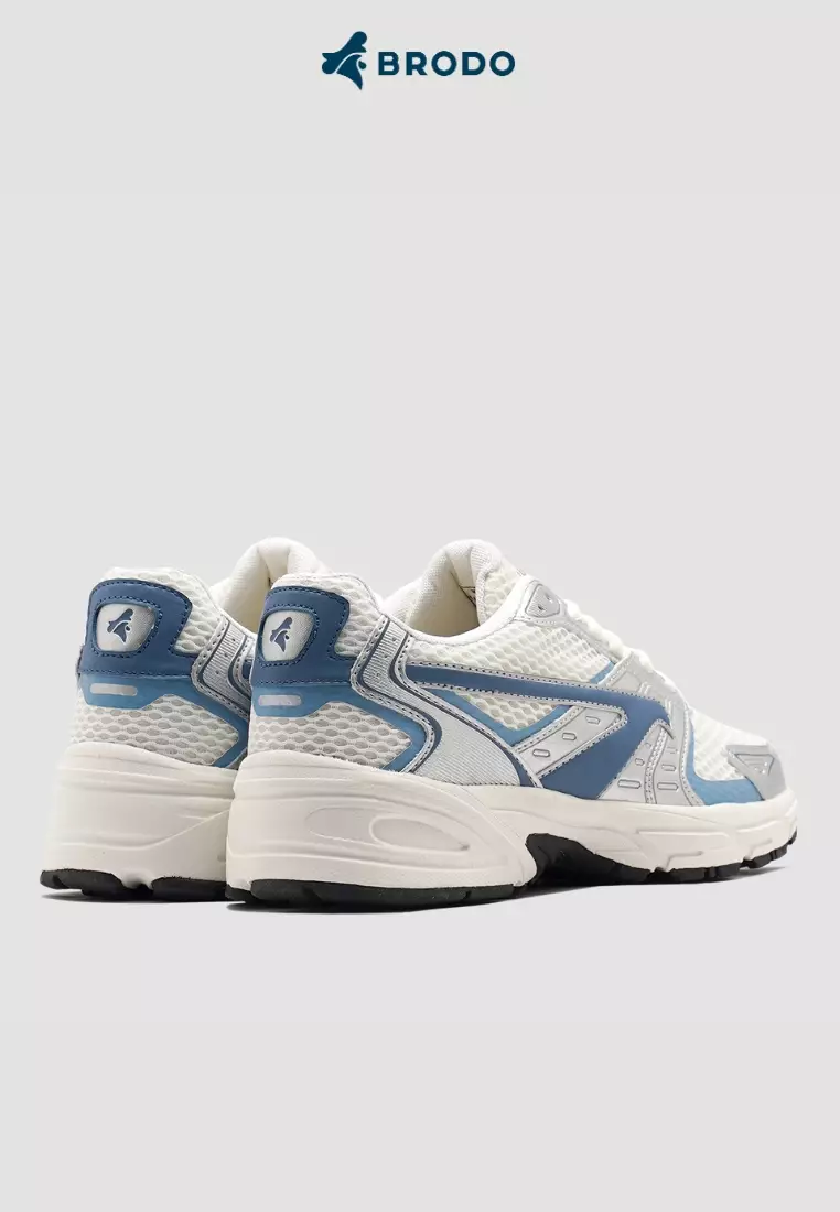 BRODO - Sneakers Ace Neptune Silver Blue OWS