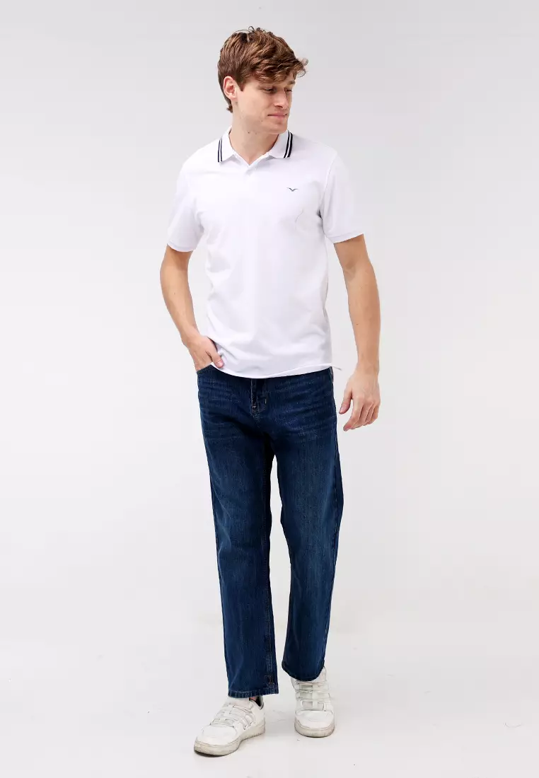 Cvc Collared Shirt Pique