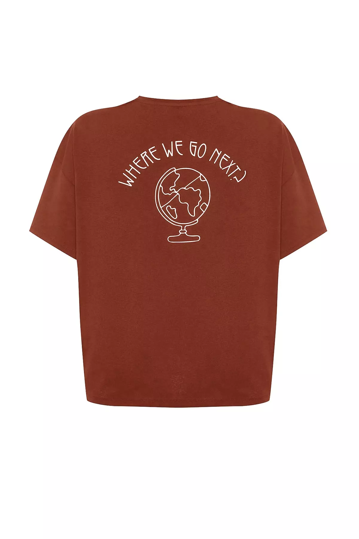 Plus Size Cotton Graphic T-Shirt