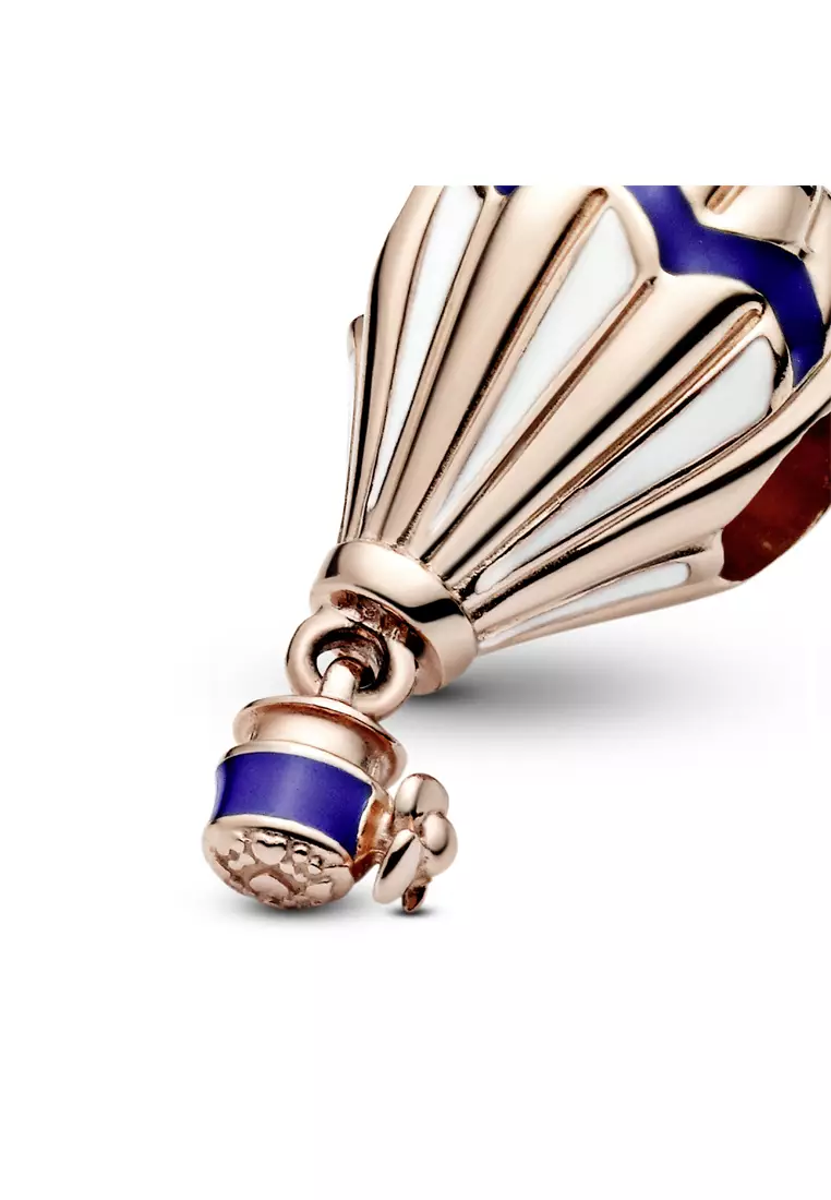 Blue Hot Air Balloon Travel Charm