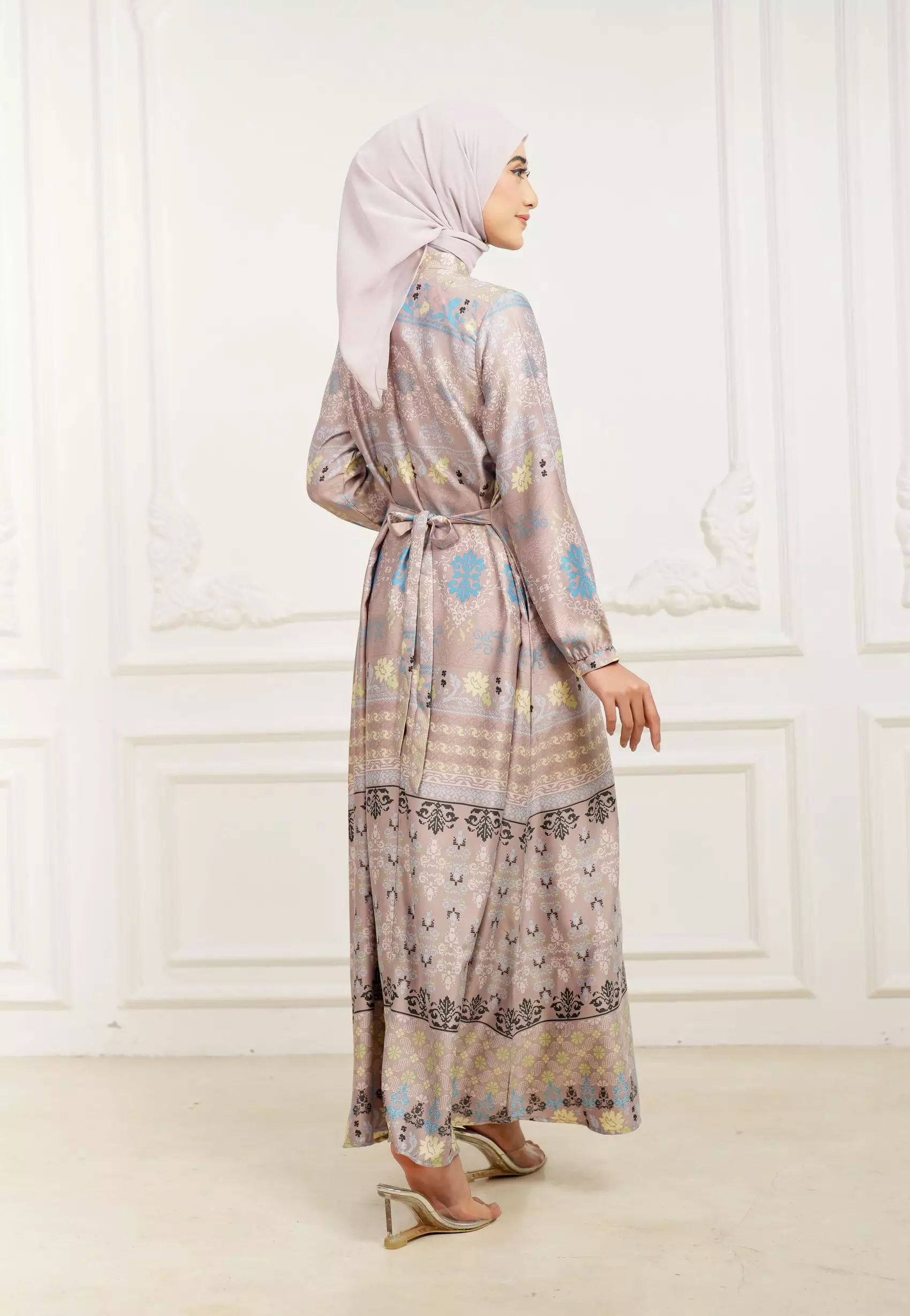 Sarimbit Kaluna Blush Gamis Wanita  Dress