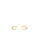 MJ Jewellery white and gold MJ Jewellery Love Gold Earrings S147, 375 Gold 33CDFAC9B0A2EDGS_1