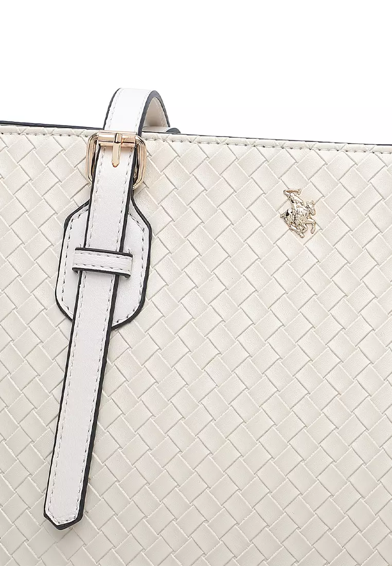 Women's Tote Bag / Shoulder Bag - White