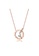 Air Jewellery gold Luxurious Sicily  Heart Necklace In Rose Gold B3E1FACD778784GS_1