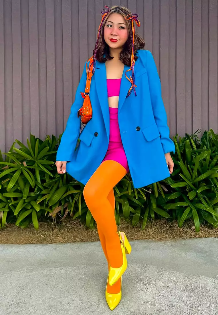 Lime Green Slingback High Block Sandals