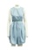 Carven blue carven Light Blue Elegant Dress with Open Back 7A4D5AA051031EGS_2