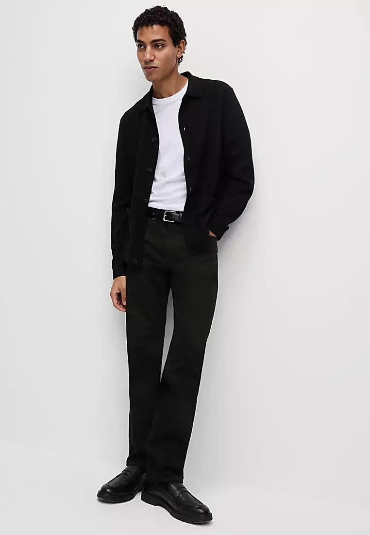 Straight Fit Stretch Jeans