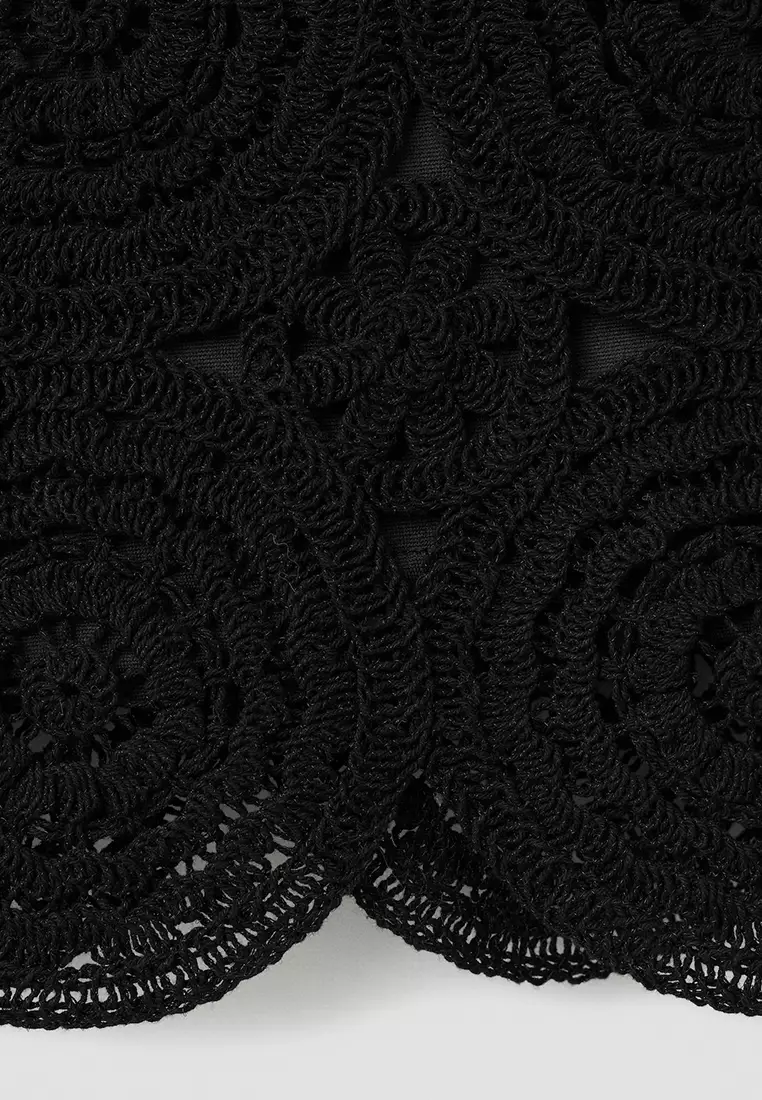Crochet Mini Skirt
