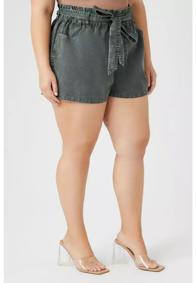 Forever 21 paperbag 2024 shorts
