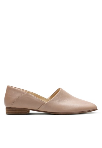 clarks nude heels