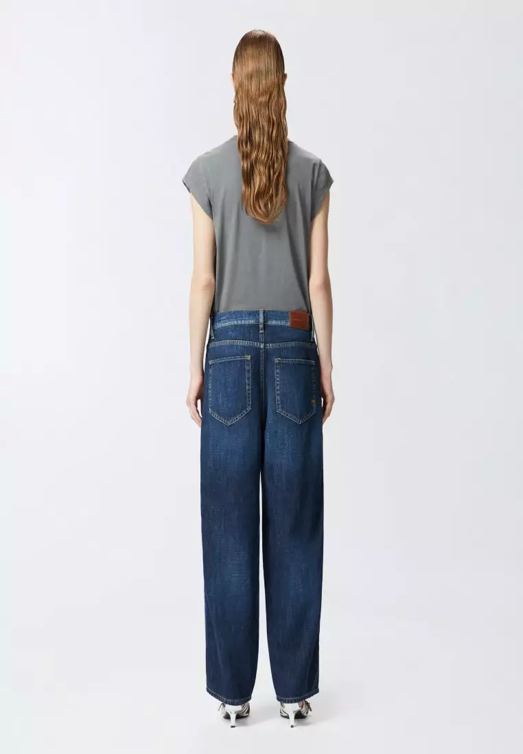 Buy Pinko Estelle 5-pocket egg shaped jeans 2025 Online | ZALORA