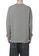 BLOCKAIT grey Logo print sweatshirt A3941AAC7E59D9GS_4
