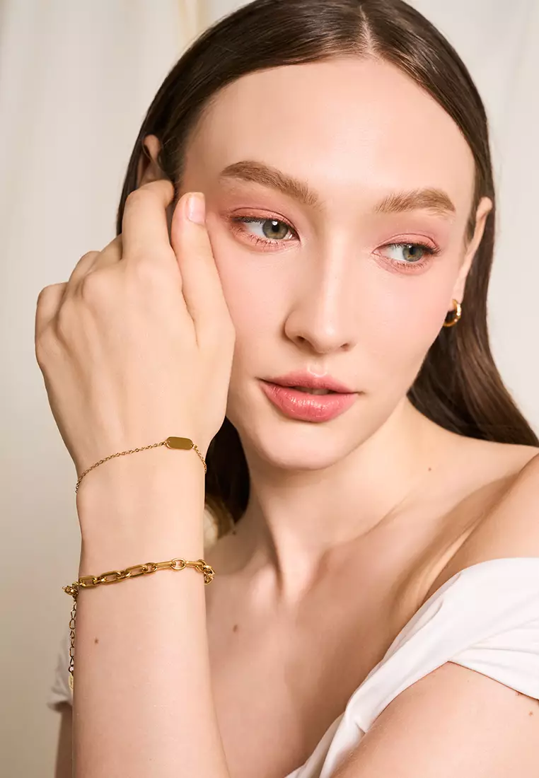 Rue Chain Bracelet in Gold