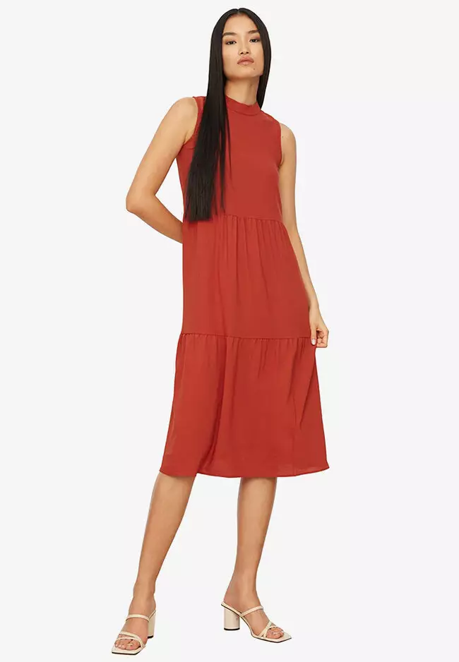 Buy Trendyol Wide Cut Dress 2024 Online ZALORA Philippines