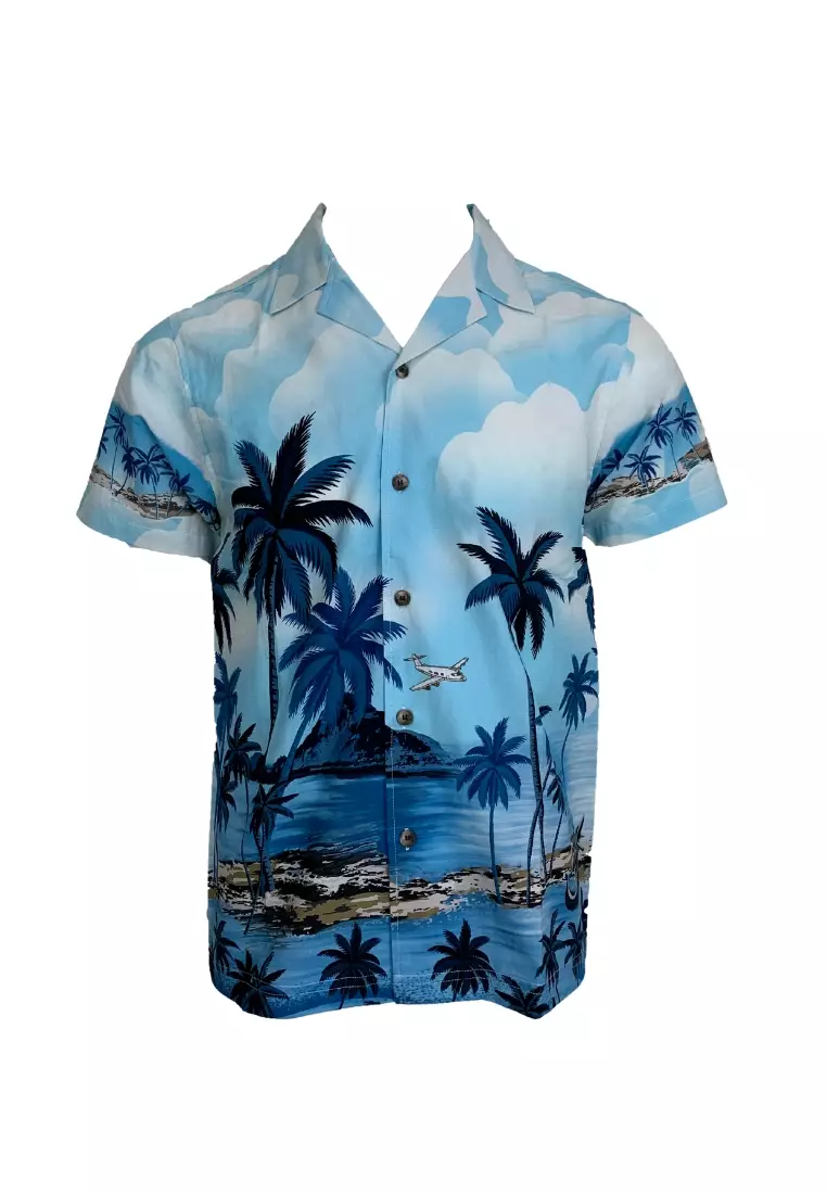 Button Down Shirt Resortwear for Men