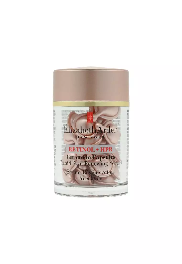 ELIZABETH ARDEN Retinol + HPR Ceramide Capsules Rapid Skin Renewing Serum 30piece