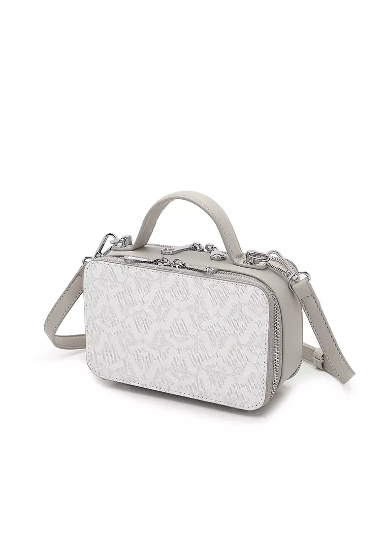 Women's Top Handle Bag / Sling Bag / Crossbody Bag / Shoulder Bag - White