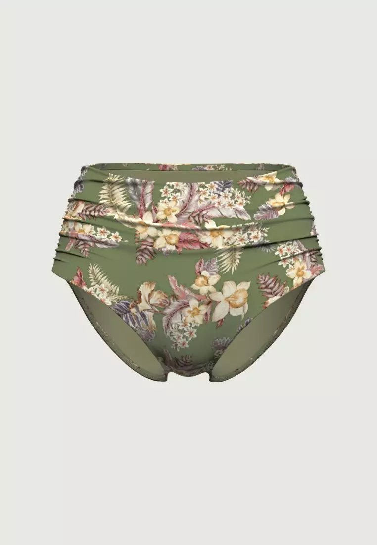 Desert Tropics Olive High Waisted Pant