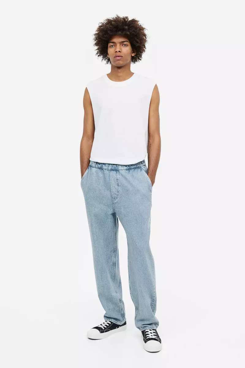 Buy denim best sale joggers online