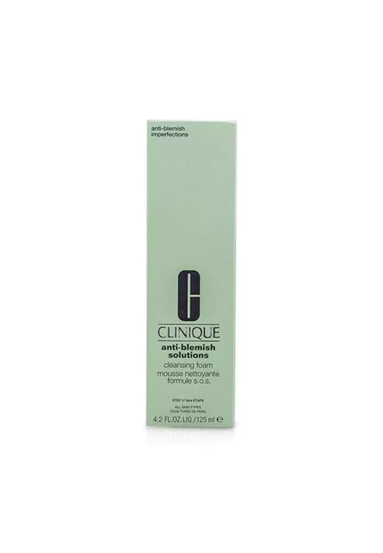 Clinique - Anti-blemish Solutions Cleansing Foam - For All Skin Types 125ml/4.2oz