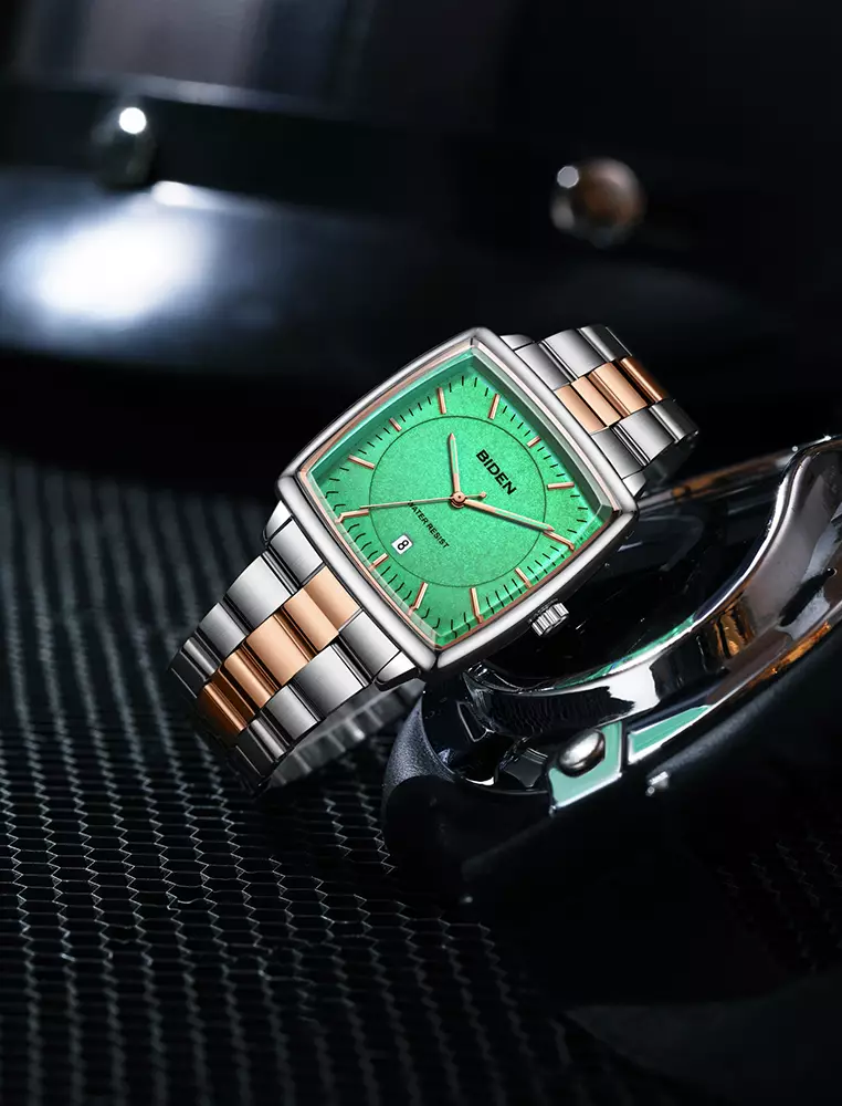 Jam Tangan Pria Original Full Luminous Kuarsa Jam Tangan Cowok Tali Stainless Steel Fashion Classic allrose