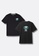 GIORDANO black [Print-To-Order]Giordano x The Singaporean Dream Hawker War Collection T-shirt: Hawker Wars Nasi Lemak(Black) BB706AAA68AB4FGS_3