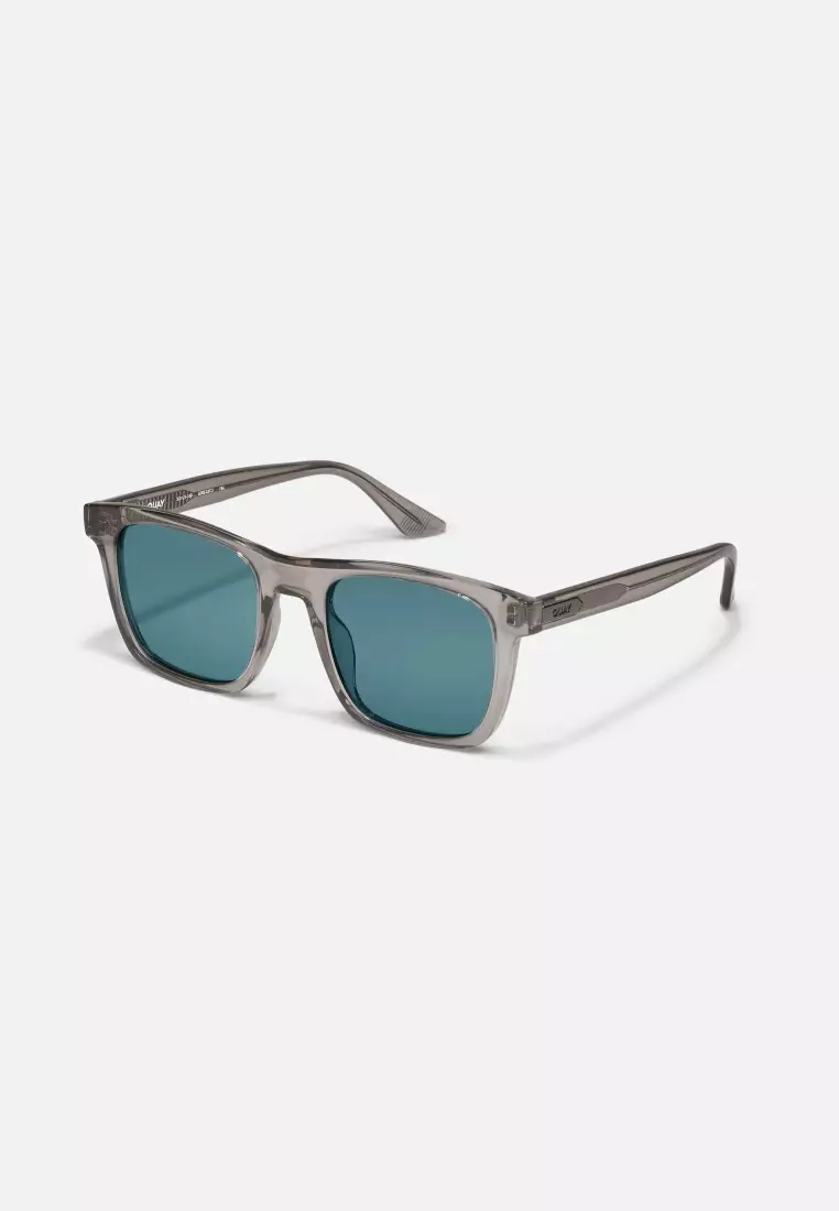 Flip Side Sunglasses - Grey/Turquoise