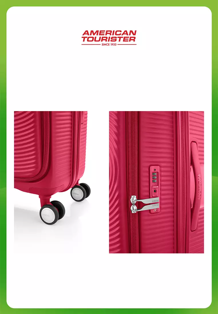 American Tourister Curio Koper Large 28 inch Exp TSA BO V2 - Raspberry