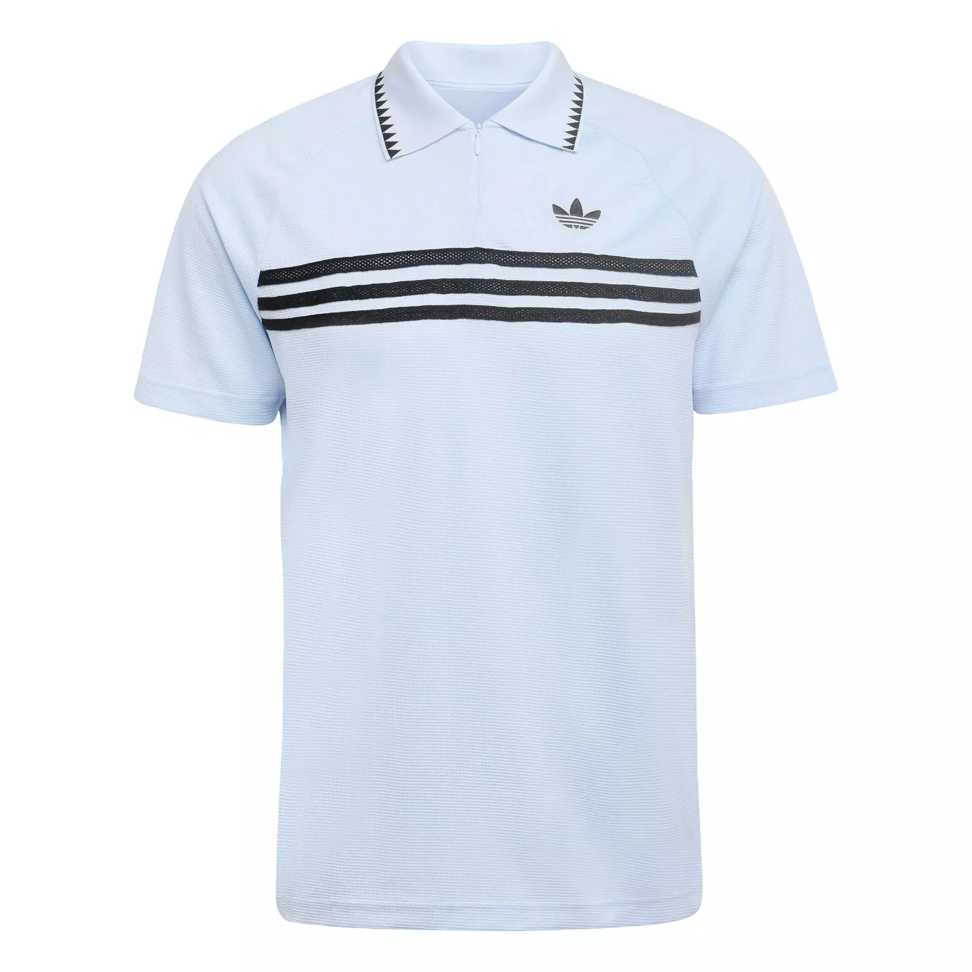 Lifestyle Chest Stripes Slim Polo Shirt Men Blue KE3356