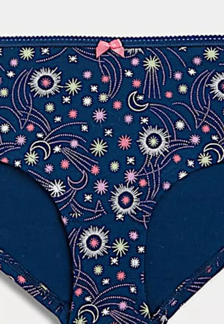 5pk Cotton Lycra™ Low Rise Shorts