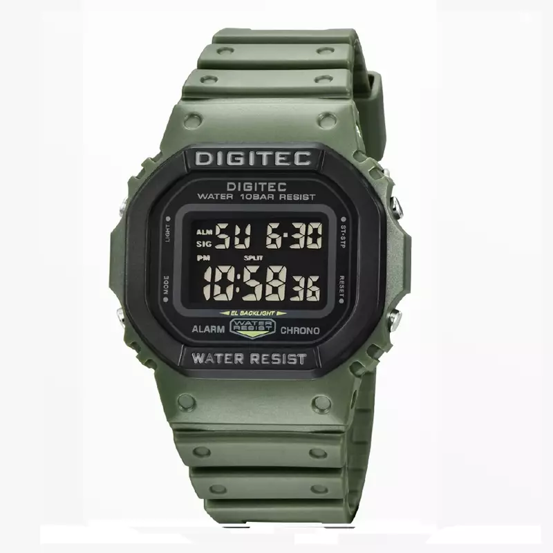 DIGITEC Jam Tangan Pria MDG-6024T-GRB4B Water Resist