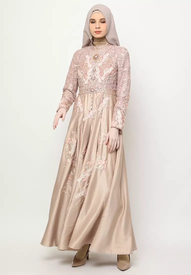 Bibiq Gamis Satin