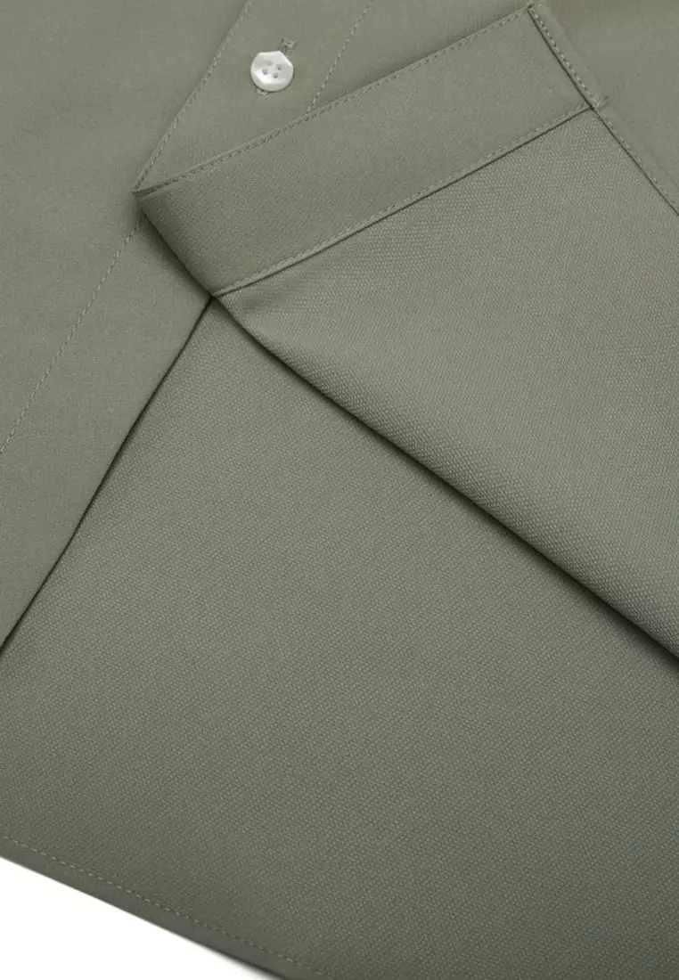 Non-Iron Quick Dry Smart Fit Poplin Shirt