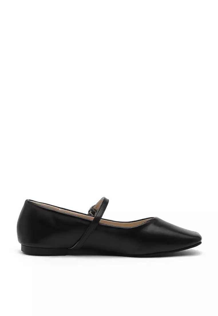 Discount on Sappun  shoes - SKU: Melliji Maryjane Flats (1cm) - Black
