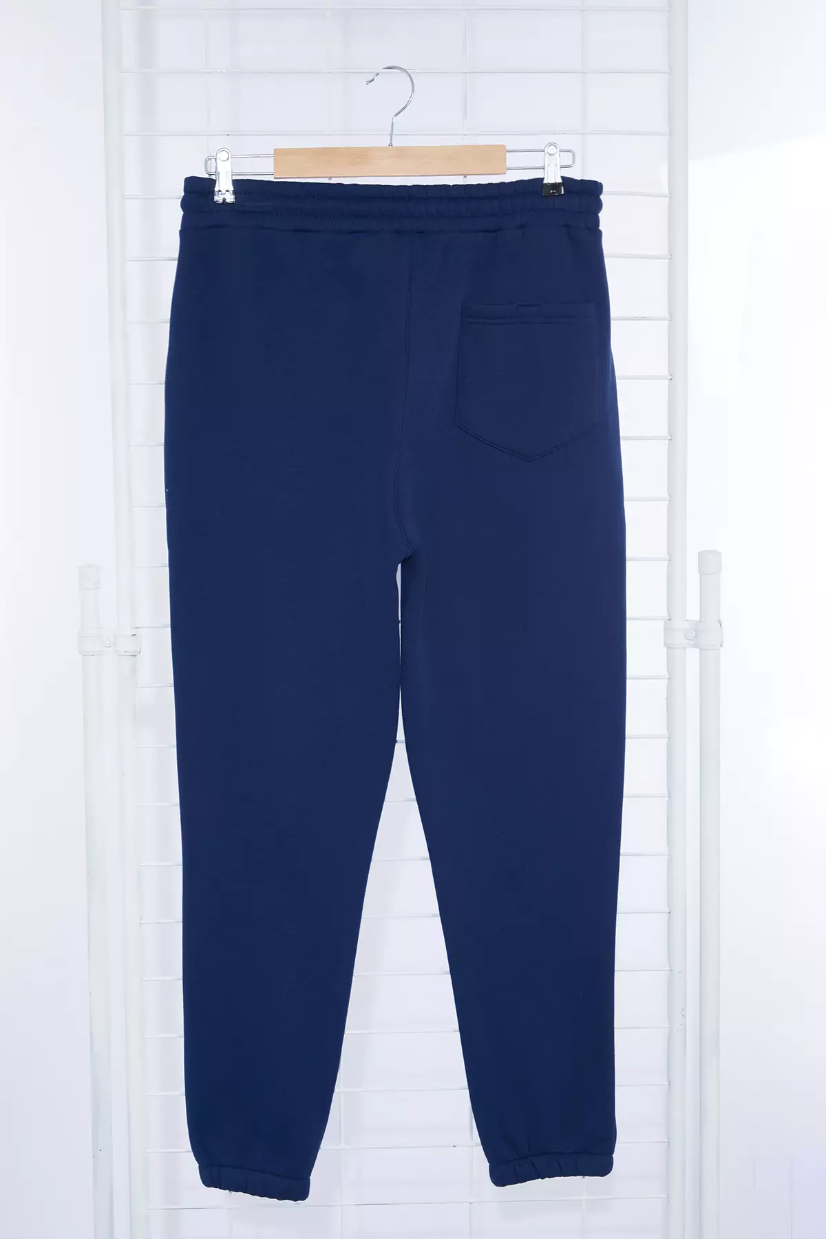 Indigo Unisex Regular/Normal Cut Leg Elasticated Polar Fleece/Warm Sweatpants
