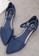 Twenty Eight Shoes blue Pointed Ankle Strap Jelly Flats VR5139 CD971SHCF5B474GS_3