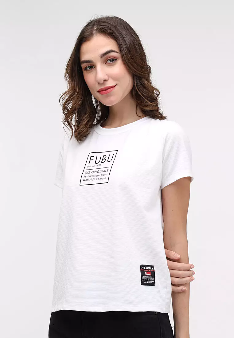 fubu white t shirt