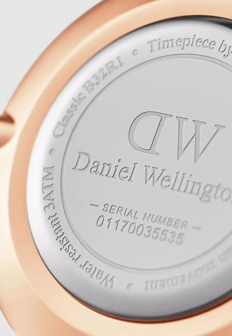 Petite Durham 32mm Watch White dial Leather 皮革 strap Rose Gold 女錶 女士手錶 Watch for women 丹尼爾惠靈頓