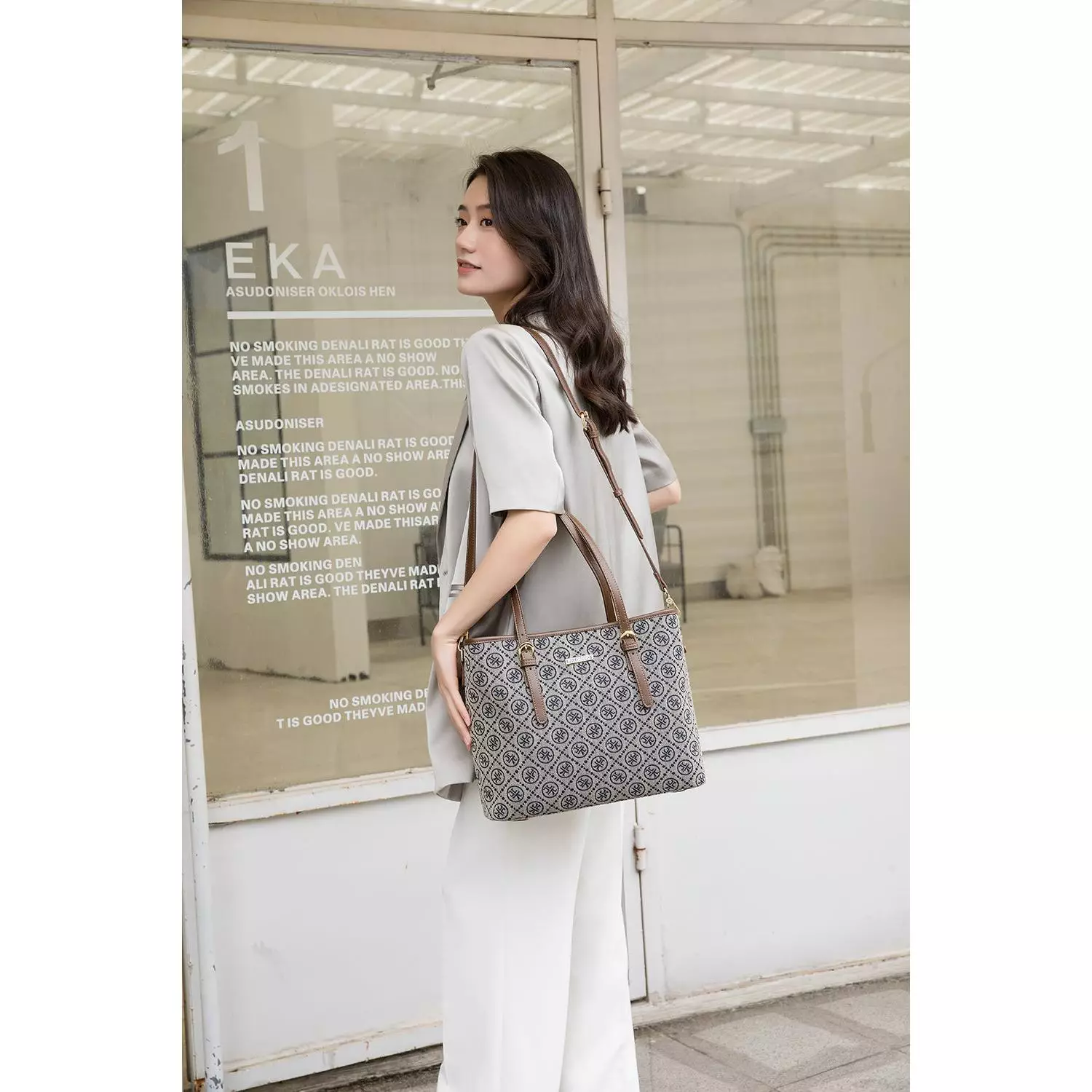 Palomino Debra Totebag - Khaki