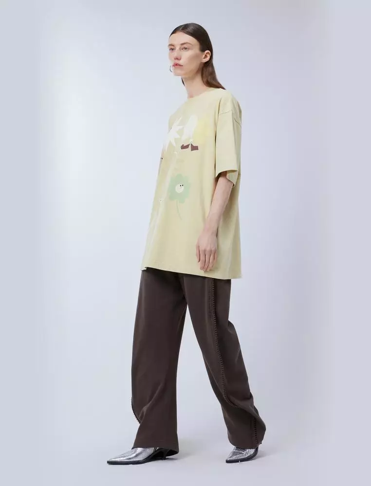 Loose Fit Printed Short Sleeve T-Shirt